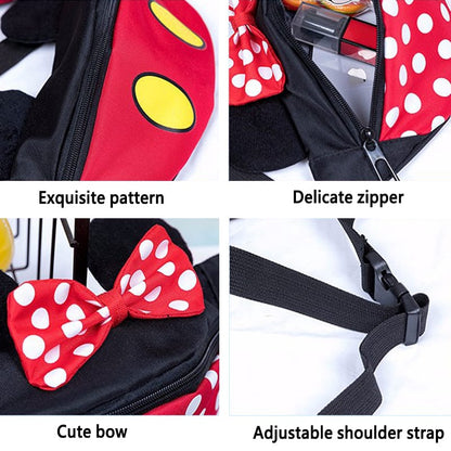 Minnie Kids Waist Bag with Adjustable Strap