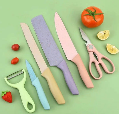 6 Pcs Colourful Kitchen Set