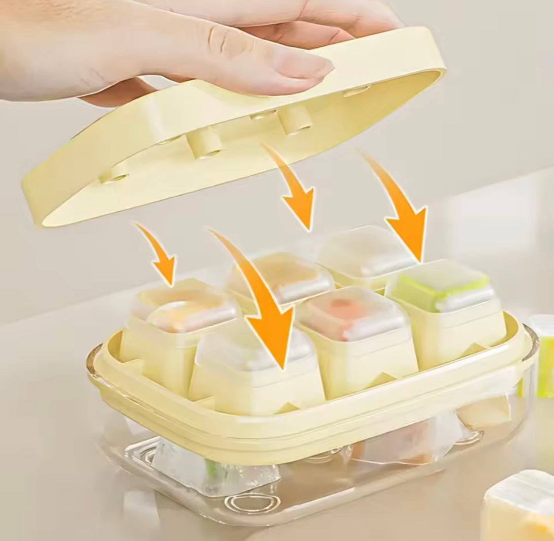 Silicone Ice Cube Tray