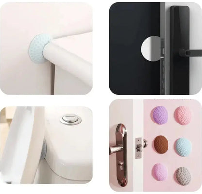 10 Pcs Wall Adhesive Silicone Door stopper