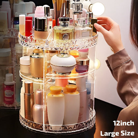 360 Degree Rotating Acrylic Organizer