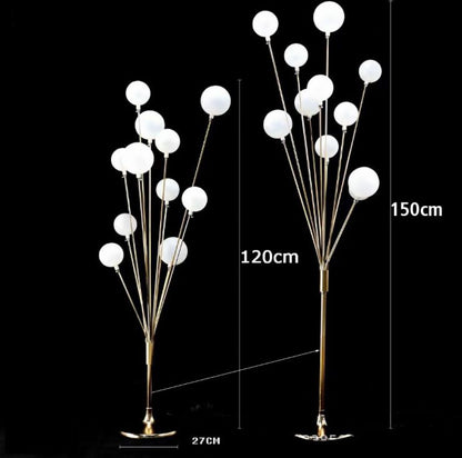 Led Corner Ball Floor Lamp for Home Decor