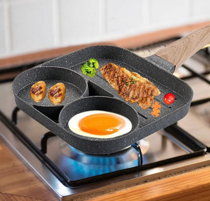 Non-Stick Three portions Frying Pan