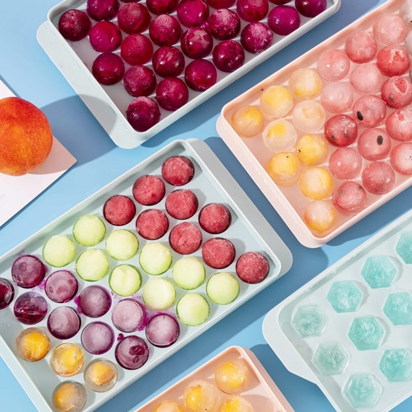33 Grids Ice Cubes Tray with Lid