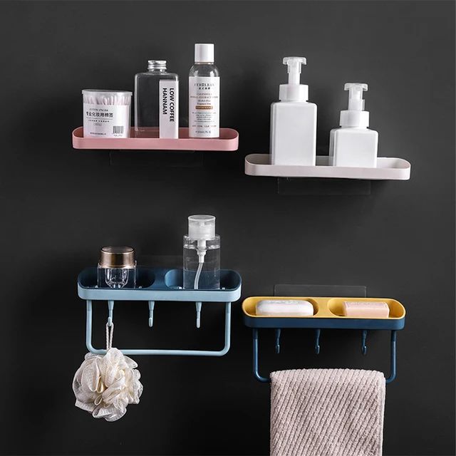 Multipurpose Double Soap Self Adhesive Holder