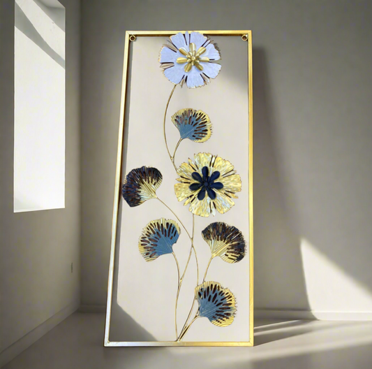 Flower Wall Motif for Home Decor