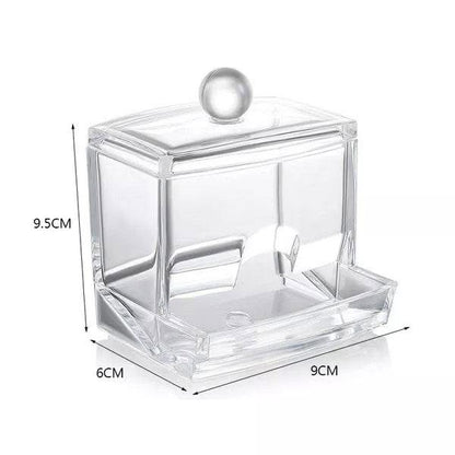 Acrylic Cotton Holder Organizer