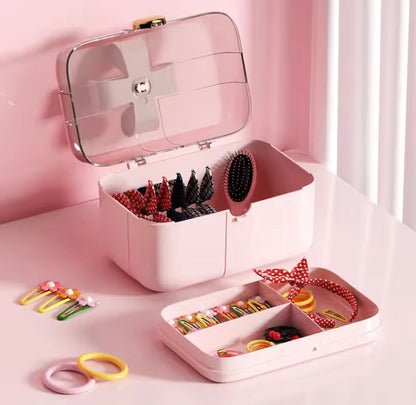 Dustproof Jewellery Makeup Organizer Box