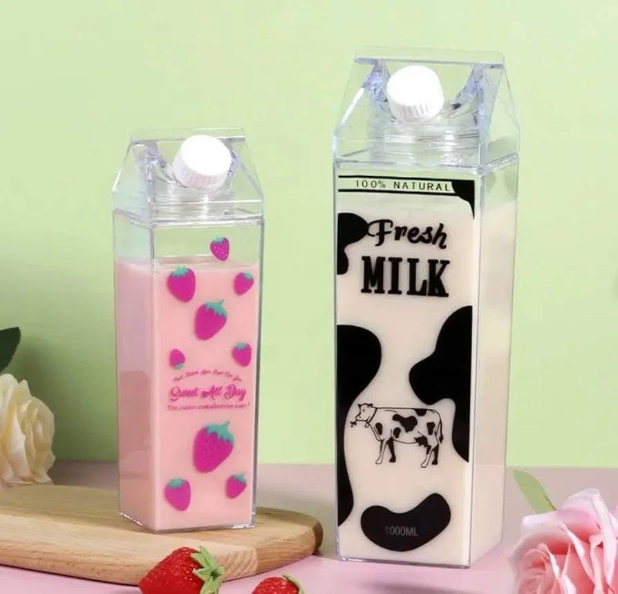 1000ml Acrylic Milk Bottle