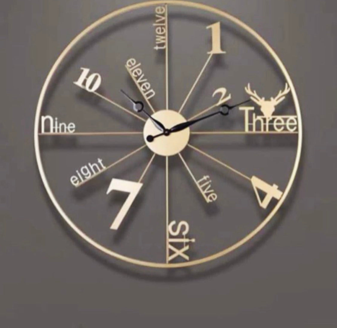 New Collection Of Metal Wall Clocks For Home Decor