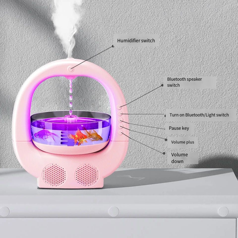 Fish Aquarium Humidifier Diffuser