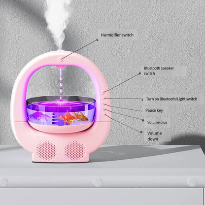 Fish Aquarium Humidifier Diffuser