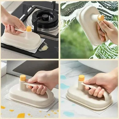 50 Pcs Cloth Cleaning Brush for Kitchen Household Replaceable Brush