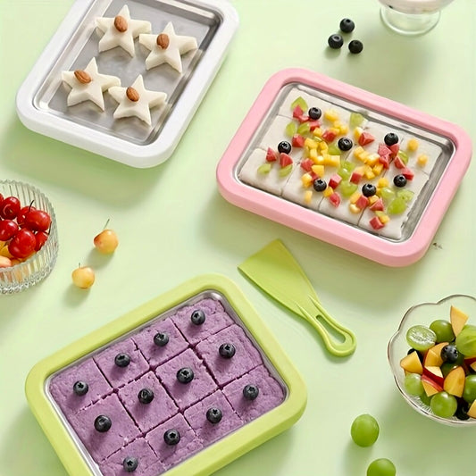 Icecream Rolled Maker with Spatula