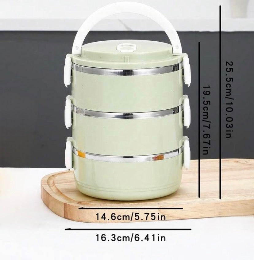 Multi-Layer Stainless Steel Lunch Tiffin Box