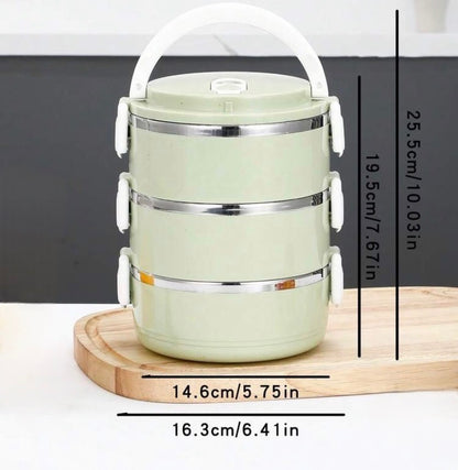 Multi-Layer Stainless Steel Lunch Tiffin Box