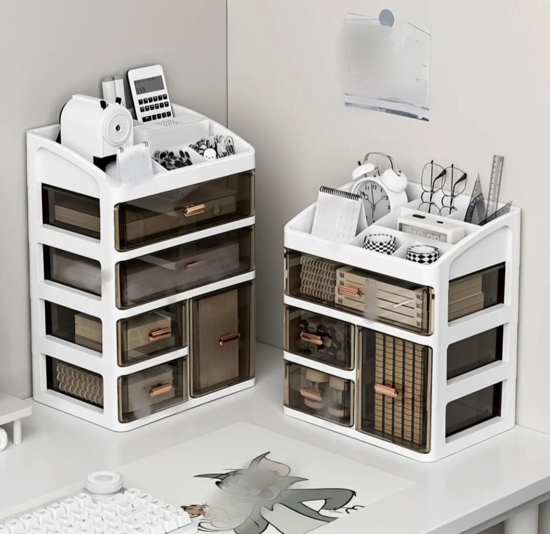 Acrylic Makeup Organizer with Drawers