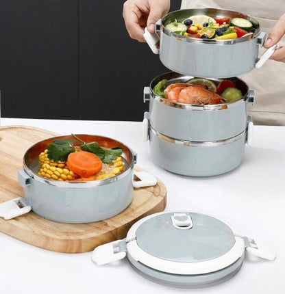 Multi-Layer Stainless Steel Lunch Tiffin Box
