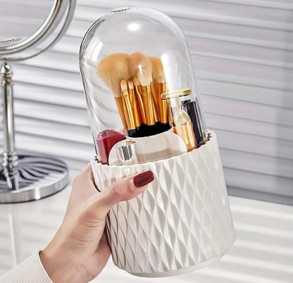 Rotating Diamond Design Brush Holder