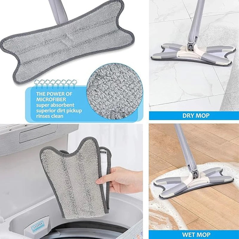 360 Squeezing Twist Flat Mop