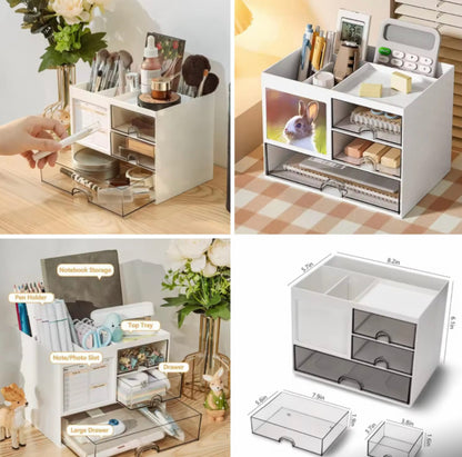 Stationary and Cosmetic Organizer