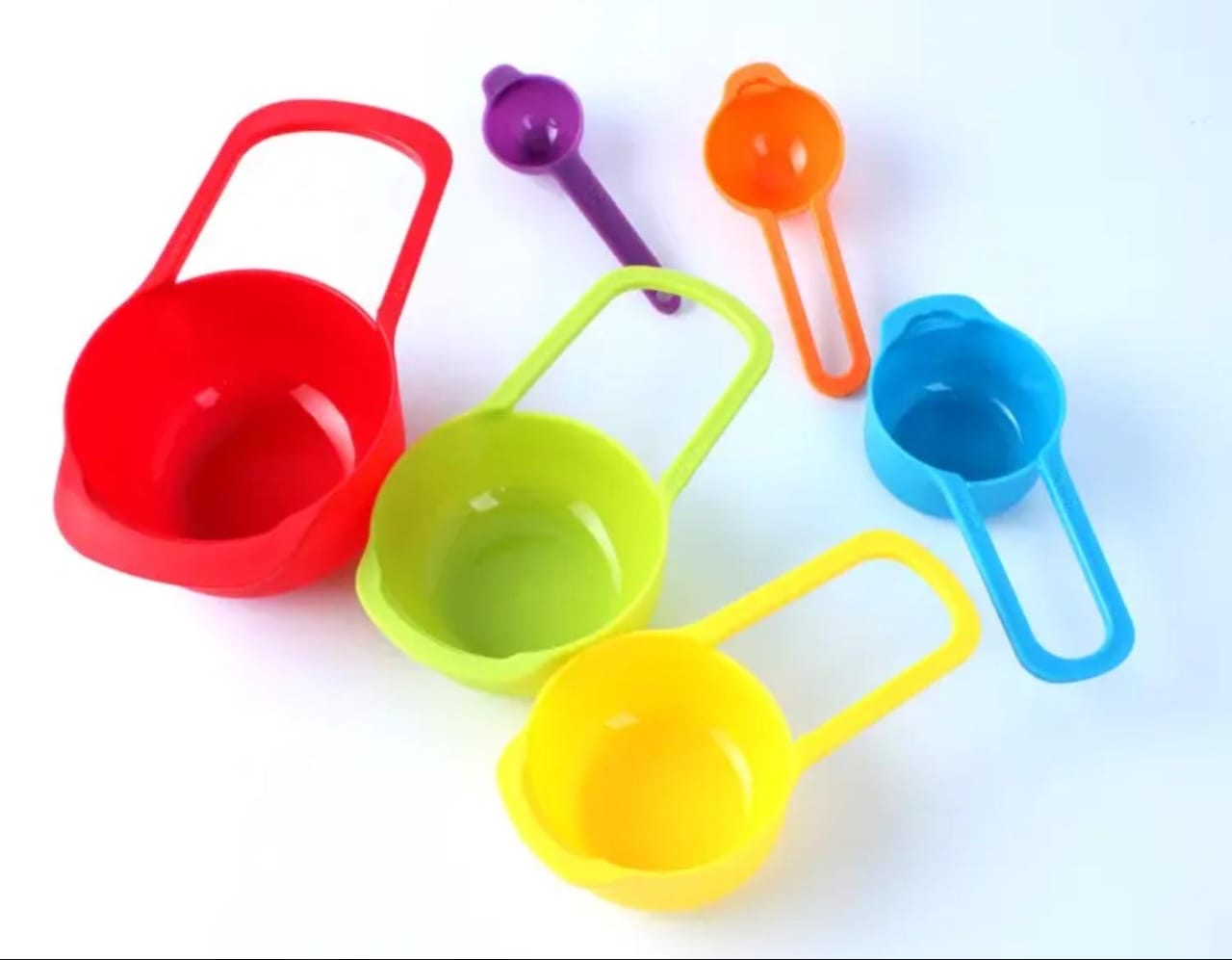 Pack of 6 Measuring Spoons Set