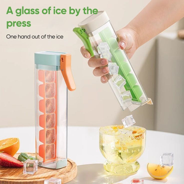 One Hand Ice Cube Tray