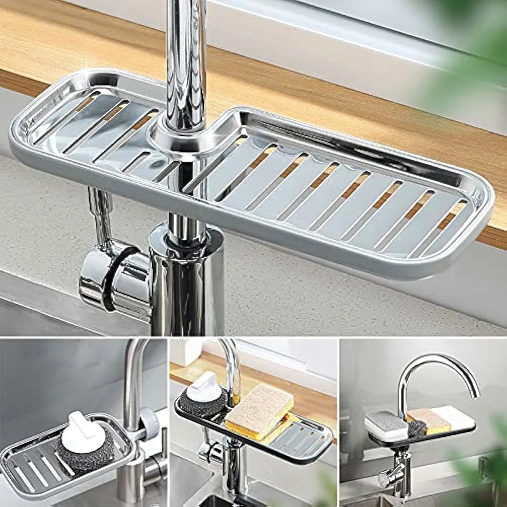 Sink Faucet Shelf Rack