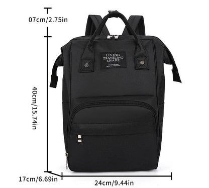 Large Capacity Mommy Diaper Bag Travel Backpack