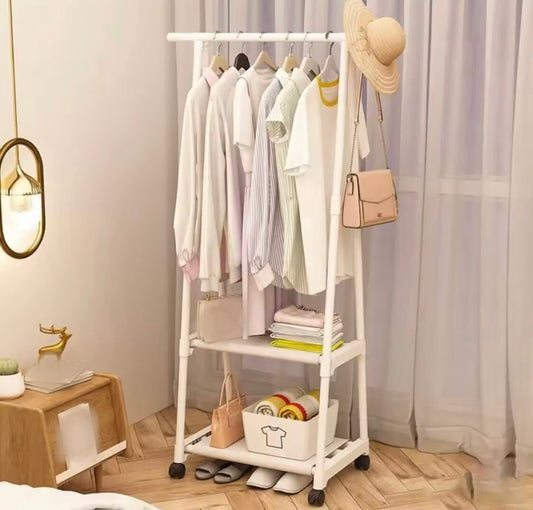 Triangle Iron Clothes Rack