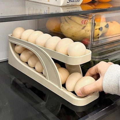 2 Layer Automatic Rolling Egg Tray