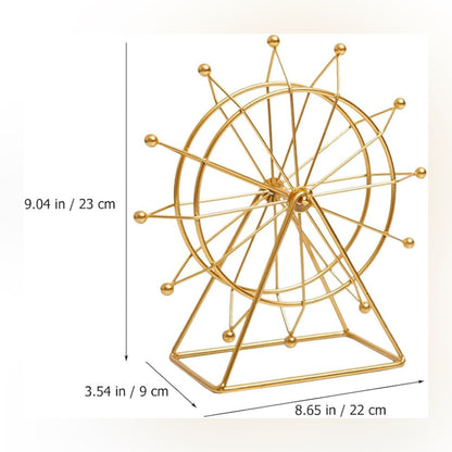 Rotatable Metal Ferris wheel for Decoration