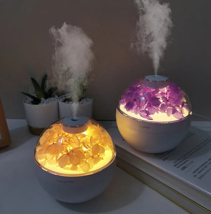 Flower Design Cute Humidifier Diffuser