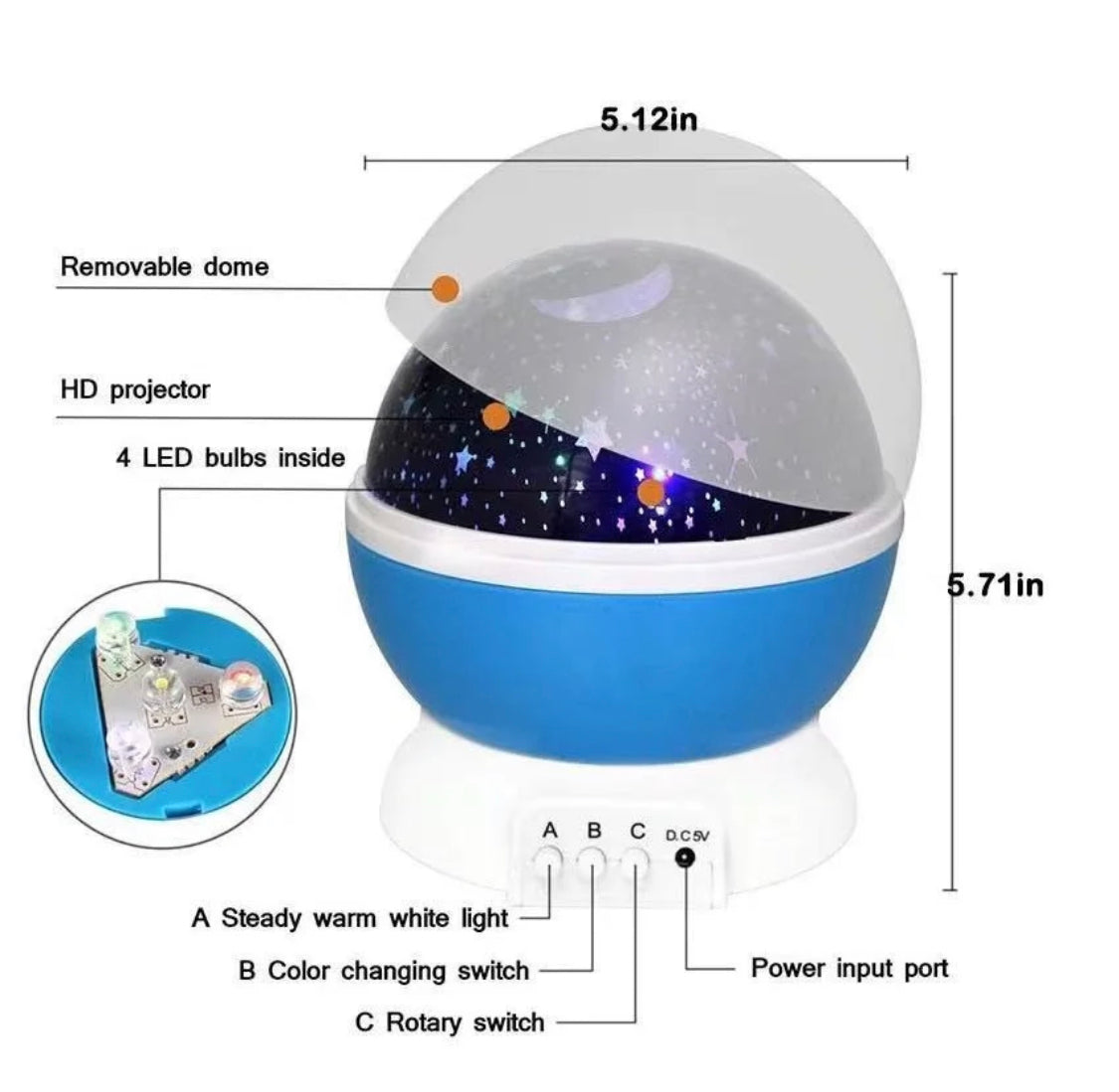 Night Light Projector for kids