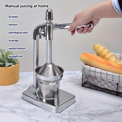 Stainless Steel Manual Fruit Squeezer Machine