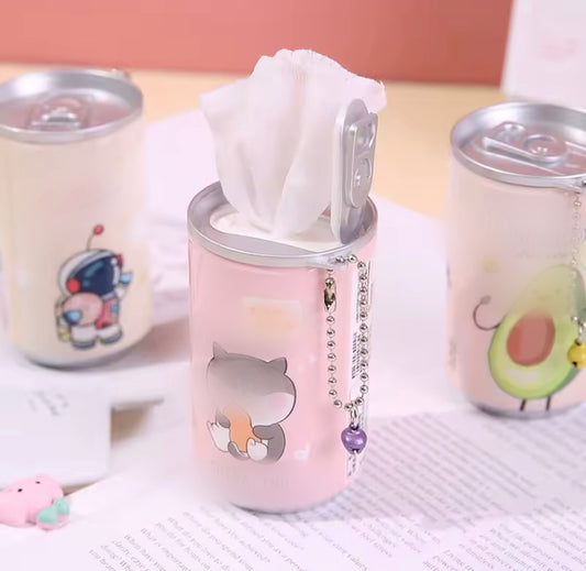 30 Pcs Cute Wipes Can