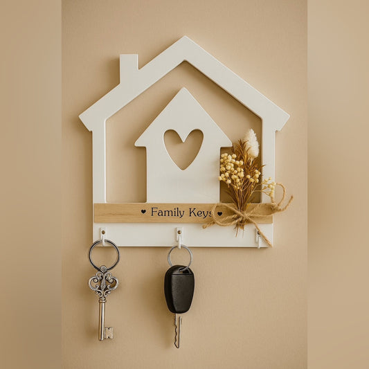 Home Design Wooden Key Holder