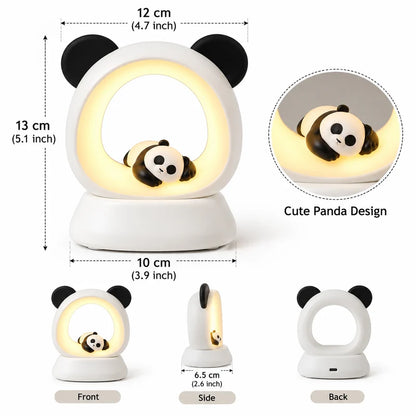 Rechargeable Panda Led Night Lamp for Kids