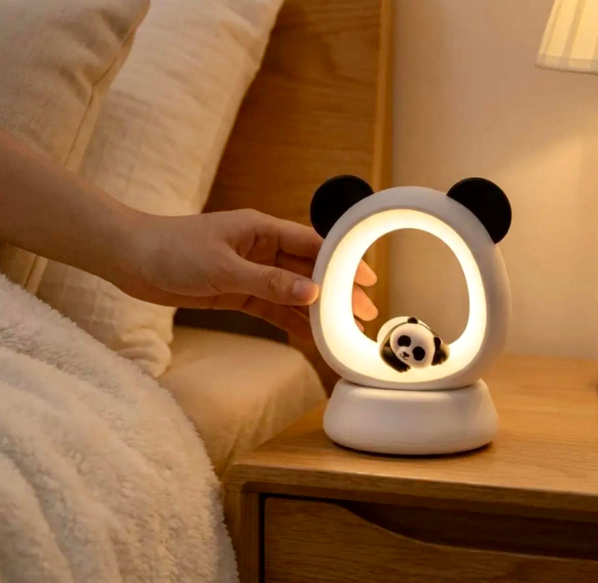 Rechargeable Panda Led Night Lamp for Kids