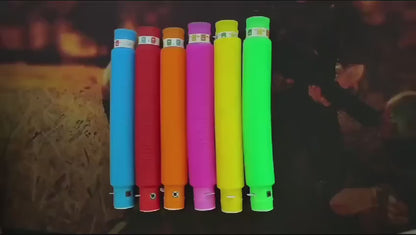 LED Flash Pop Tubes for Kids Sensory Toy