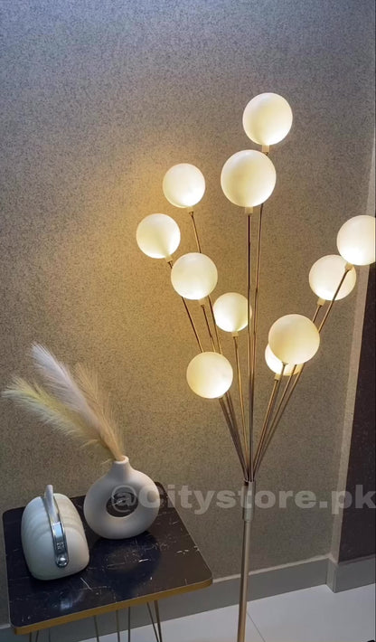 5ft Led Ball Corner Floor Lamp